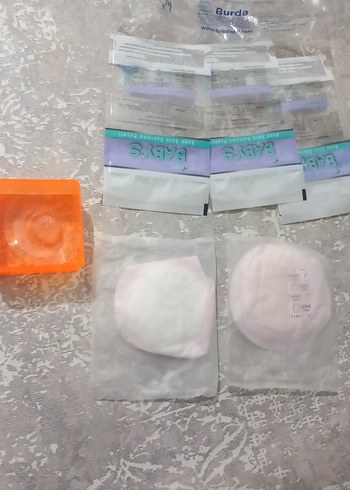 Bebek Emzirme Göğüs Pedi Beyaz - Görsel 2