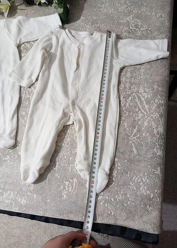 Bebek Erkek Beyaz Hastane Tulumu - Görsel 5