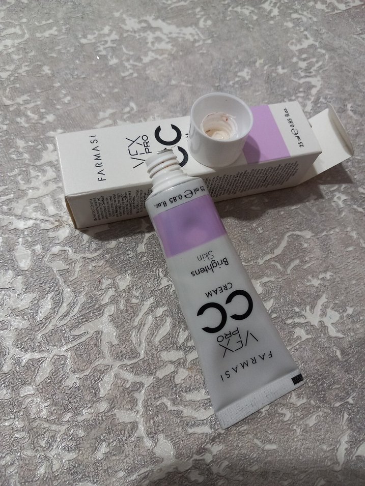 Farmasi CC Krem Beyaz-Gri Ambalaj - Görsel 2