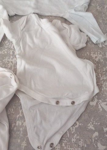 BebekKısa Kollu Beyaz Hastane Tulumu - Görsel 2