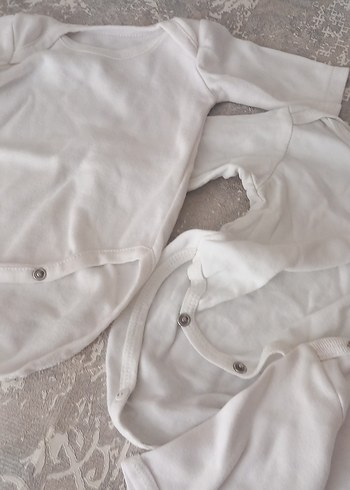 BebekKısa Kollu Beyaz Hastane Tulumu - Görsel 3