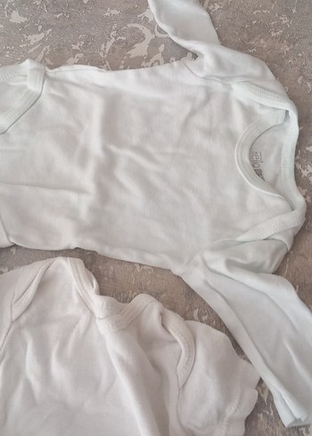 BebekKısa Kollu Beyaz Hastane Tulumu - Görsel 4