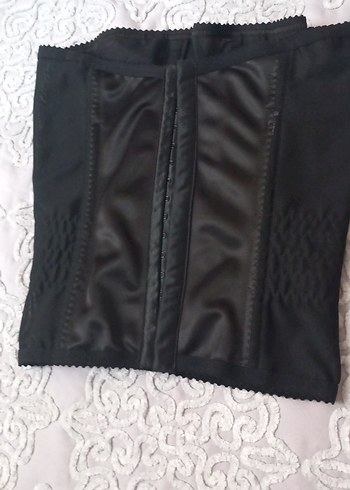 Siyah Düz Kumaş Hemşire Korsesi - Görsel 5