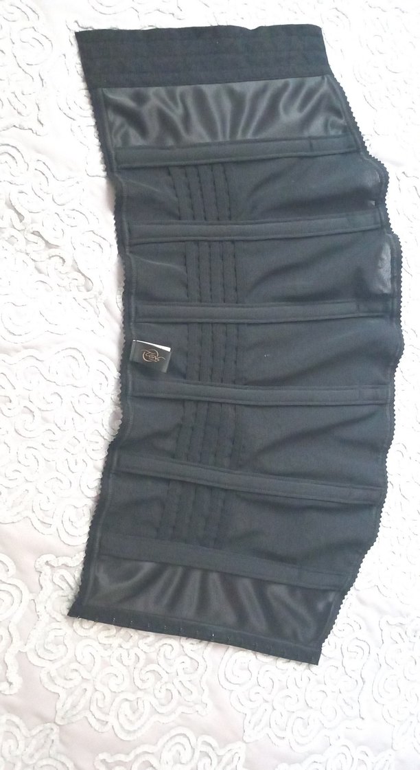 Siyah Düz Kumaş Hemşire Korsesi - Görsel 4