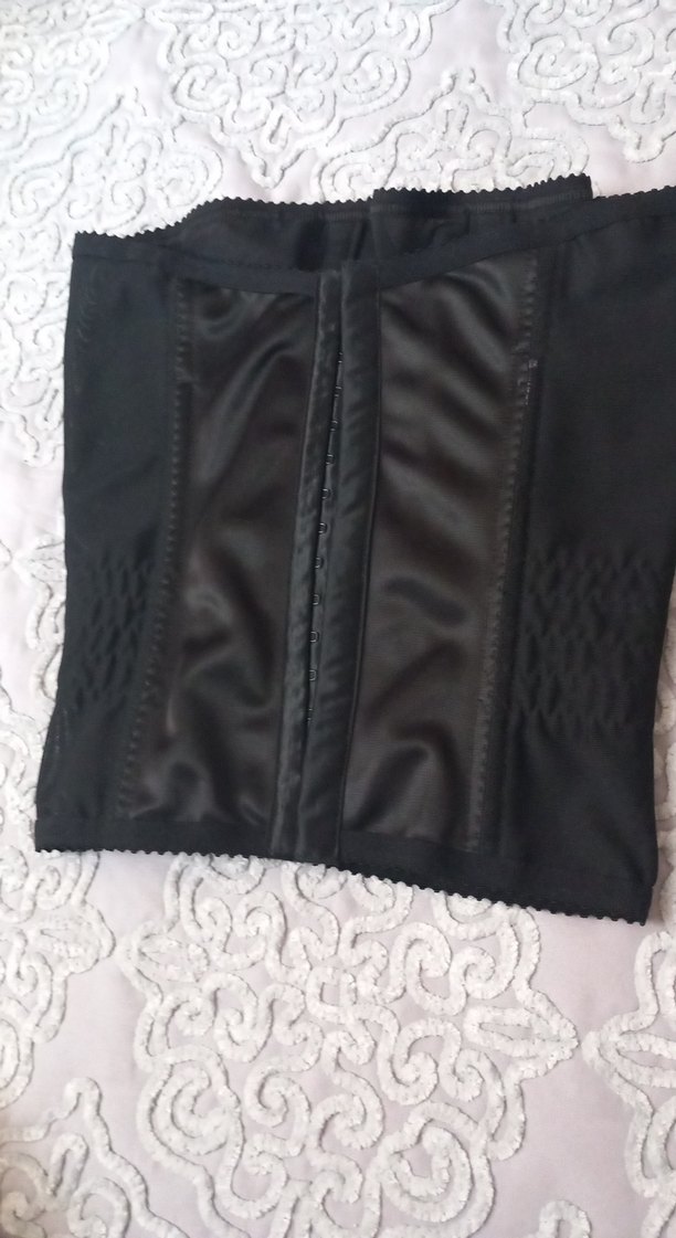 Siyah Düz Kumaş Hemşire Korsesi - Görsel 5