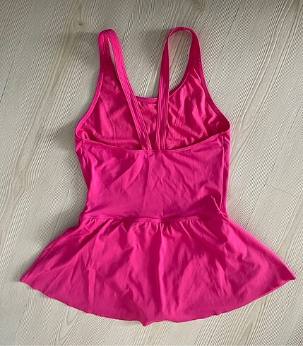 15-16 Yaş Beden pembe Renk Decathlon Kız çocuk mayo