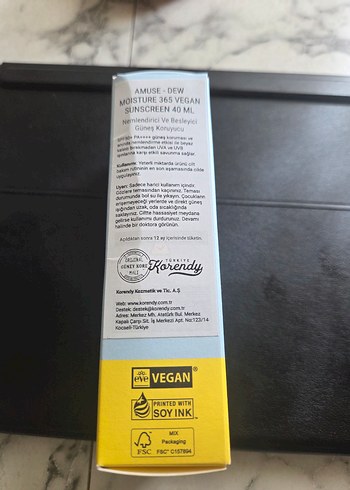 Amuse SPF 40 Güneş Kremi - Görsel 3