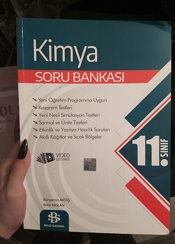 BİLGİ SARMAL 11. SINIF KİMYA TEST KİTABI