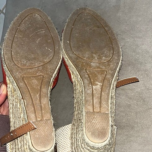40 Beden bordo Renk Dolgu Topuklu sandalet