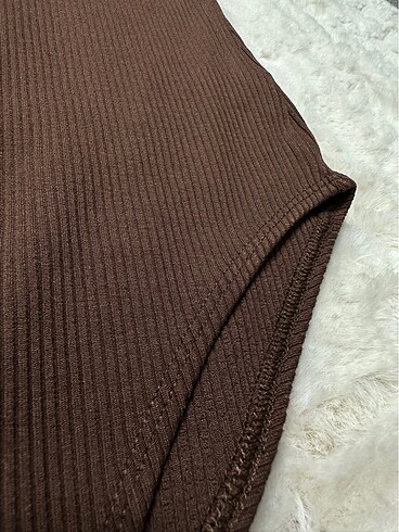 xl Beden kahverengi Renk ORİJİNAL COTTON ESNEK BODYSUİT