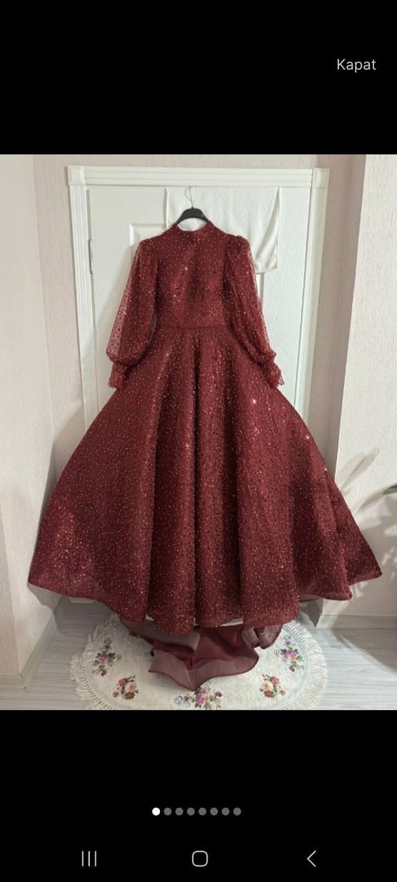 Bordo Nişanlik/kınalik - Görsel 2