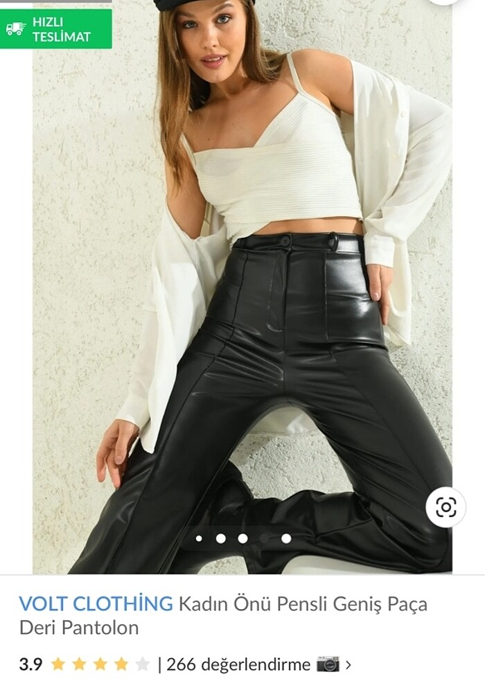 Deri pantolon - Görsel 3