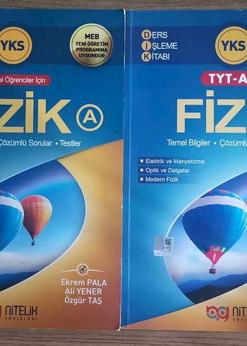 NİTELİK YAYINLARI FİZİK A-B KONU ANLATIMLI SORU BANKASI