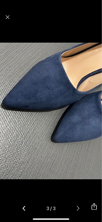 41 Beden Derimod lacivert stiletto