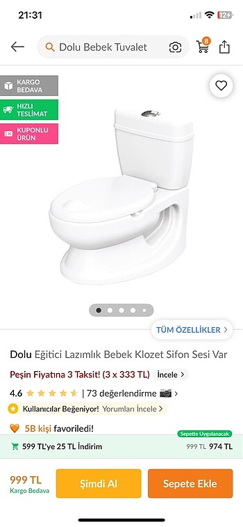  Eğitici Çocuk Lazımlık