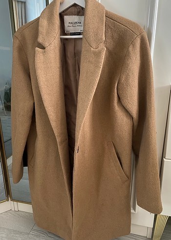 Pull and Bear Pb Pull Bear Bej Kadin Midi Yun Kaban