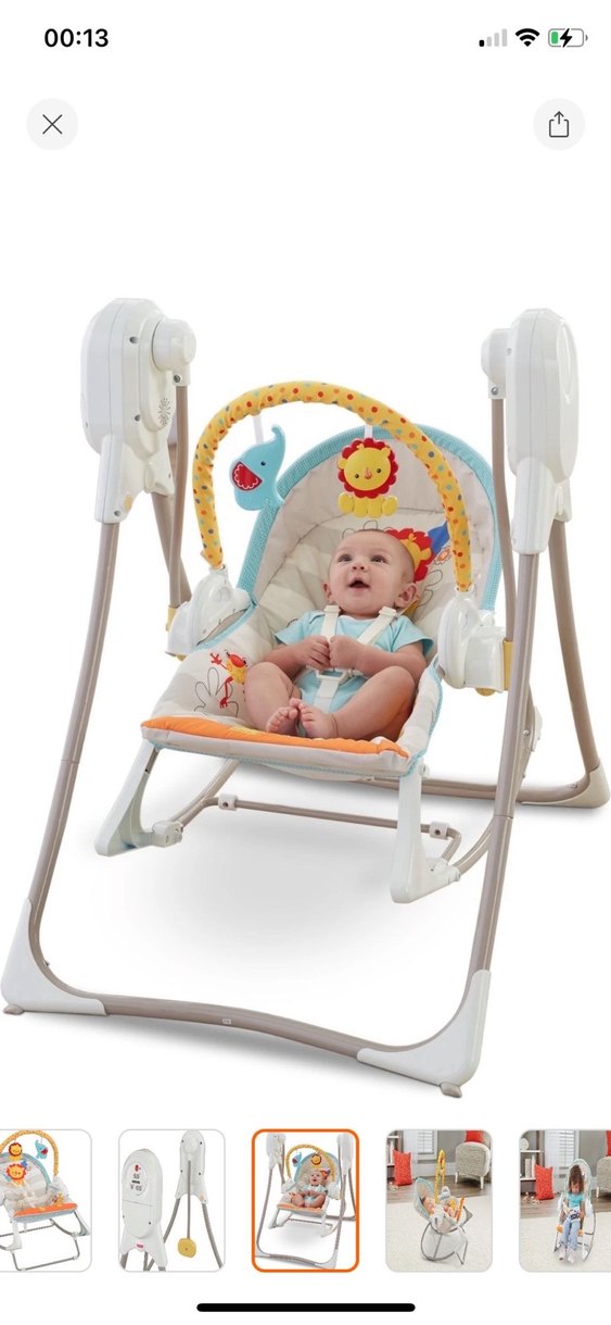 Fisher-Price 3'ü 1 Arada Salıncak ve Ana Kucağı - Görsel 2