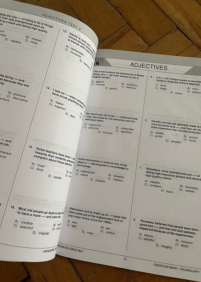YDT 2025-2026 VOCABULARY TEST KİTABI - Görsel 3