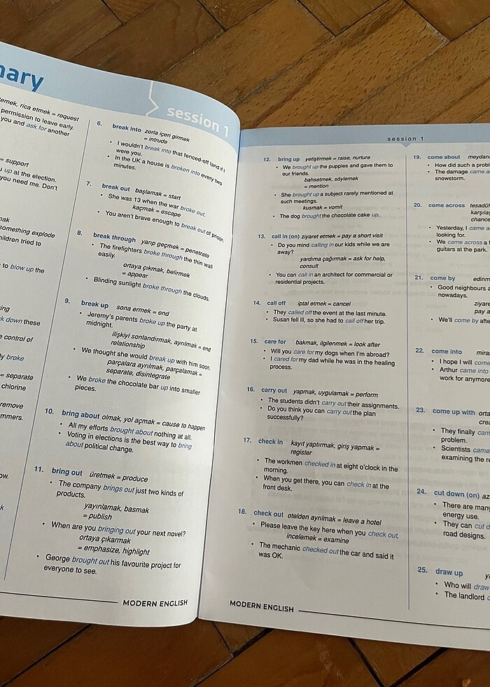 YDT 2025-2026 TEST KİTABI PHRASAL VERBS - Görsel 3