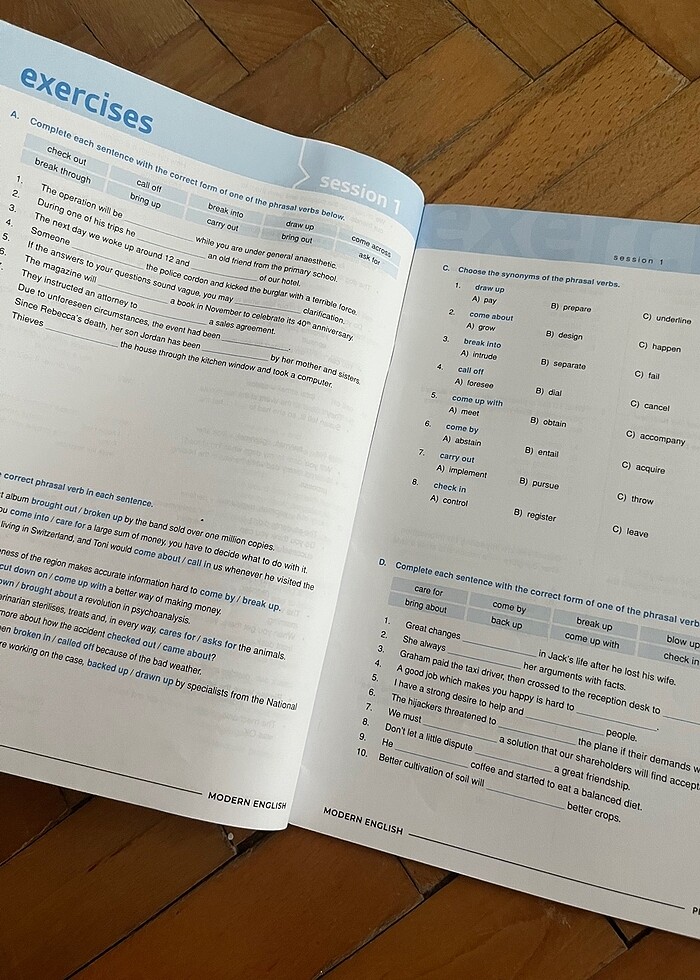 YDT 2025-2026 TEST KİTABI PHRASAL VERBS - Görsel 4
