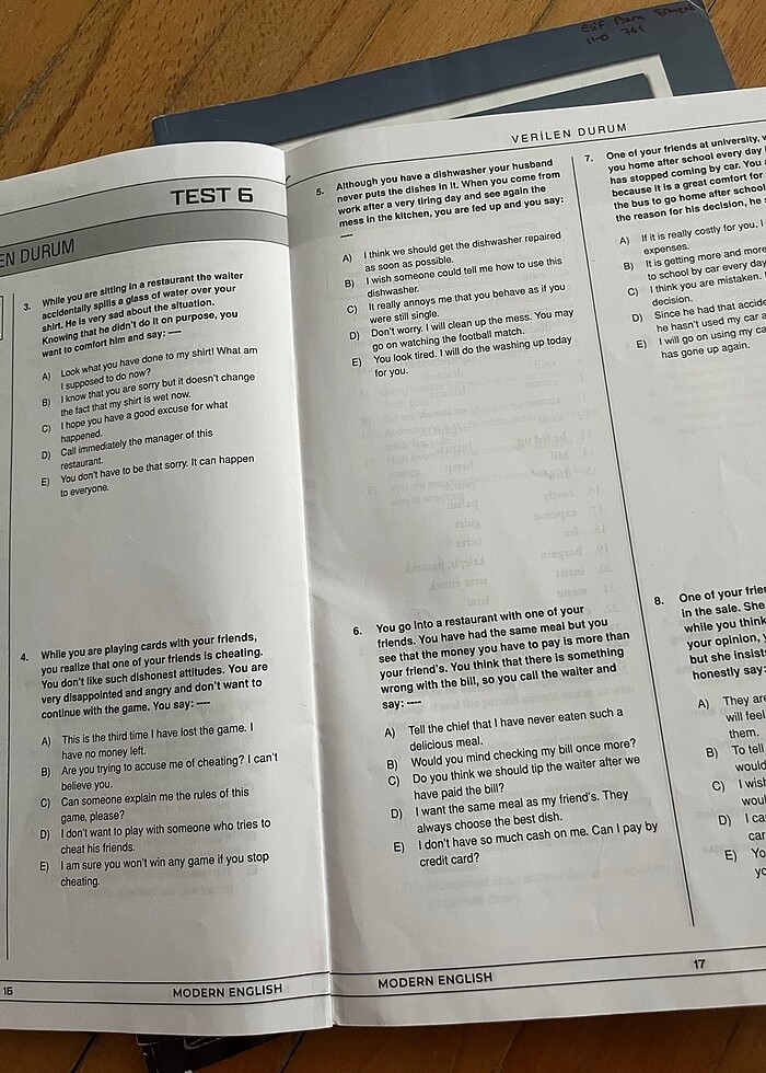 YDT 2025-2026 6 TANE TEST KİTABI - Görsel 2