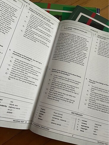 YDT 2025-2026 ÜÇ TANE TEST KİTABI - Görsel 2