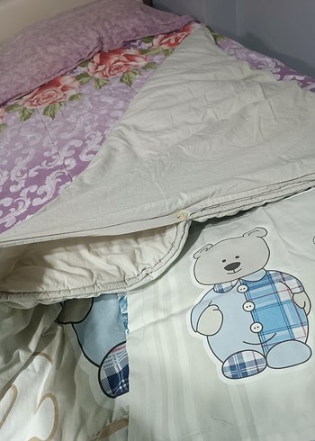 Ayıcık Baskılı Çocuk Uyku Seti - Görsel 5