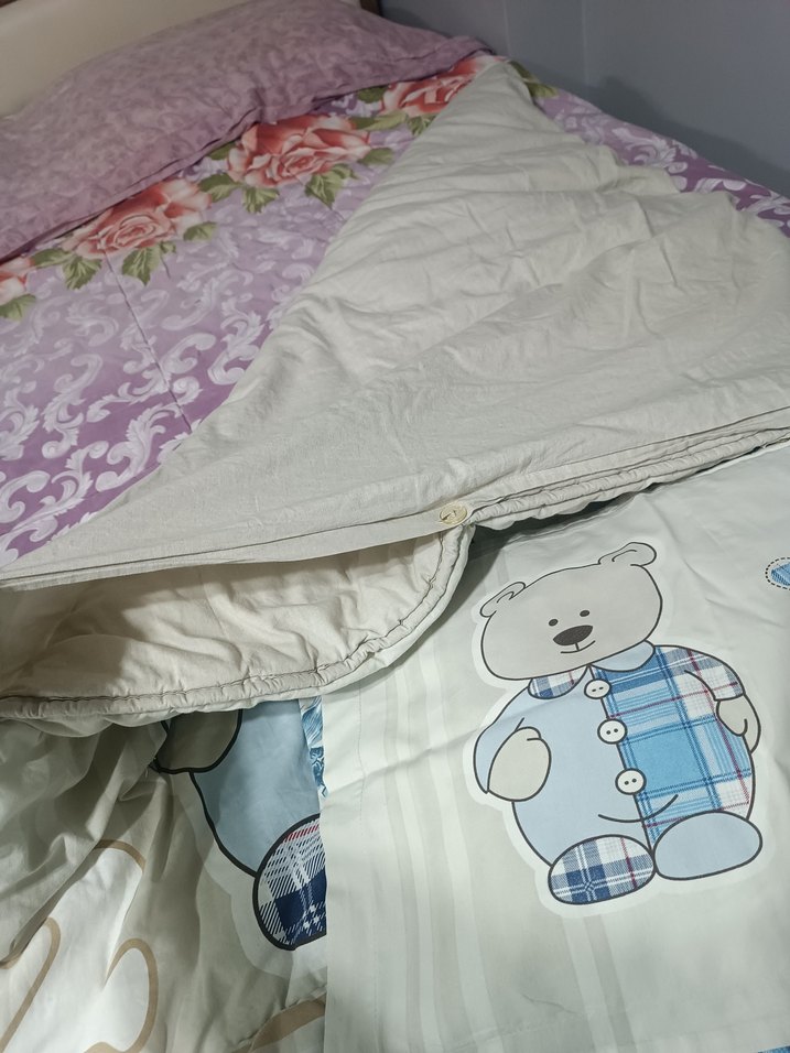 Ayıcık Baskılı Çocuk Uyku Seti - Görsel 5