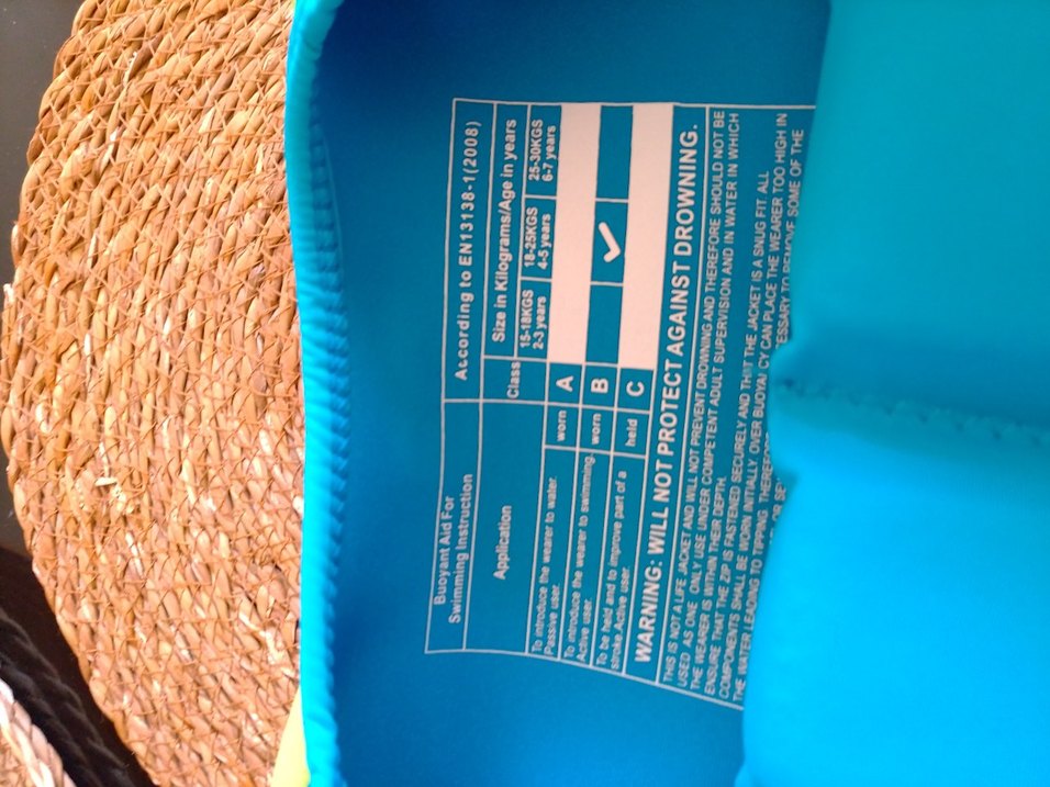 Decathlon Çocuk Yeleği Yüzme - Görsel 2