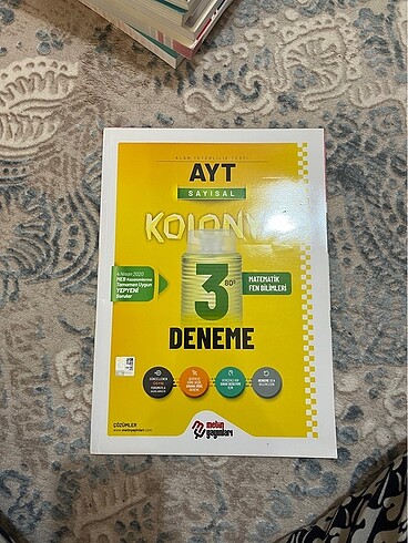 Metin yayınları sayısal ayt deneme