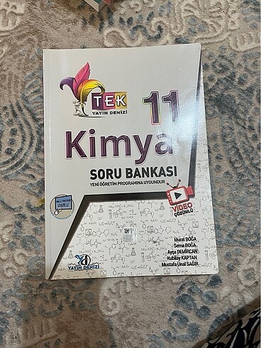 11. Sınıf kimya yayın denizi soru bankası