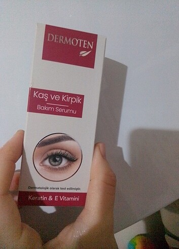 Beden Renk Dermoten kaş kiprik bakım yağı