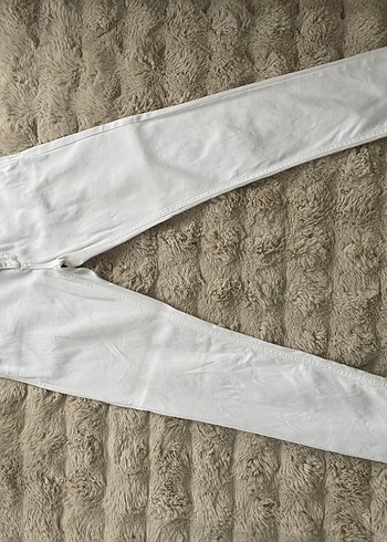 U.S Polo Assn. Us Polo Beyaz Dar Paca Jean Pantolon
