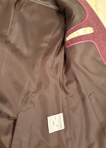 Diğer Pembe Düğmeli Kadın Blazer Ceket
