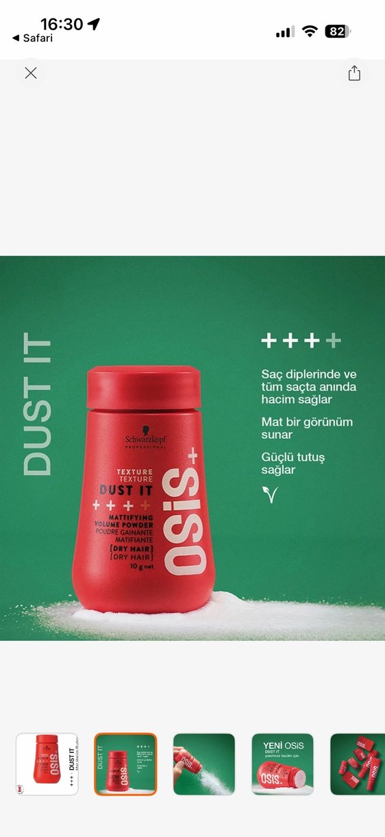 Schwarzkopf Osis+ Dust It 10g - Görsel 2