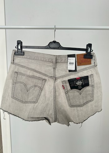 Levi's Gri Mini Denim Şort - Görsel 2