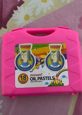 18 Renkli Pastel Yağlı Boya Seti - Görsel 2