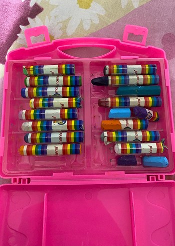 18 Renkli Pastel Yağlı Boya Seti - Görsel 3