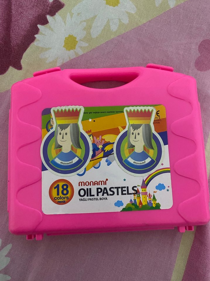 18 Renkli Pastel Yağlı Boya Seti - Görsel 2