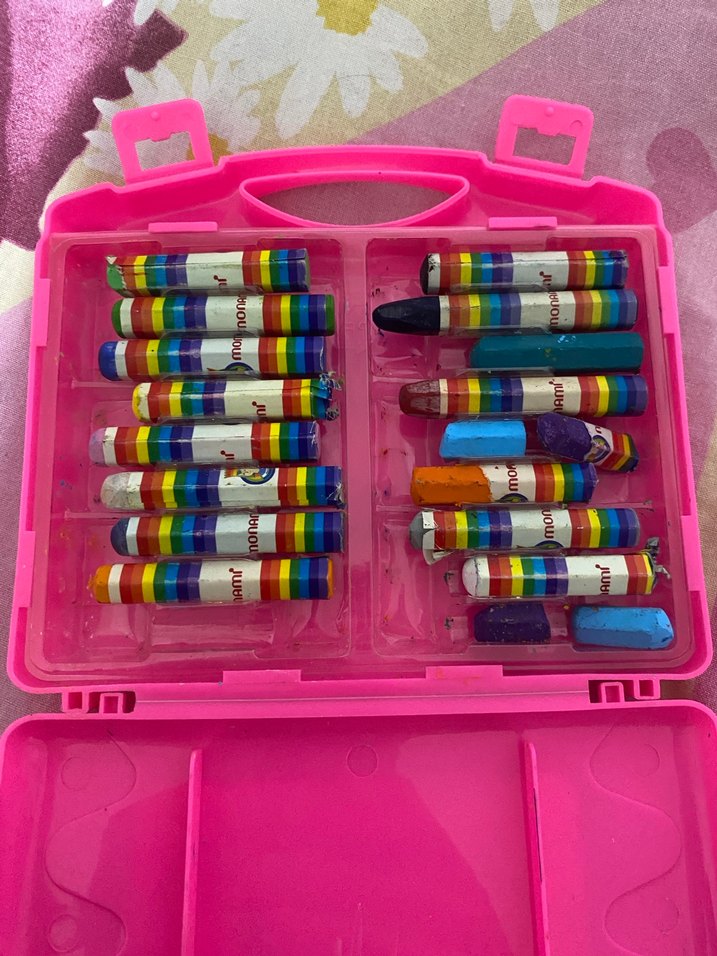 18 Renkli Pastel Yağlı Boya Seti - Görsel 3