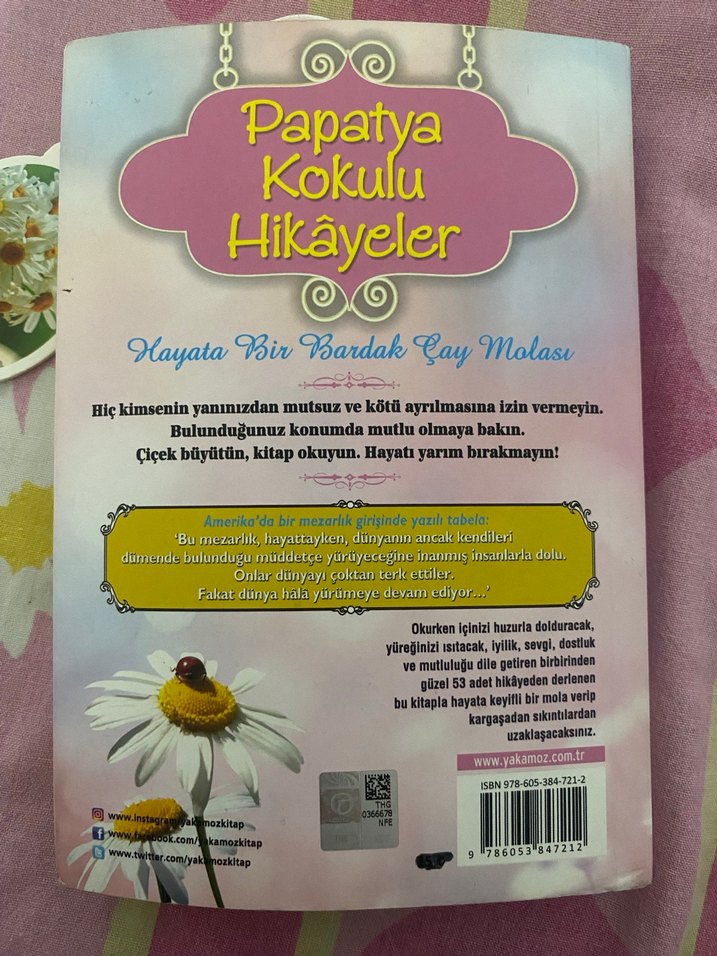 Papatya Kokulu Hikayeler - Kokulu Kitap - Görsel 2