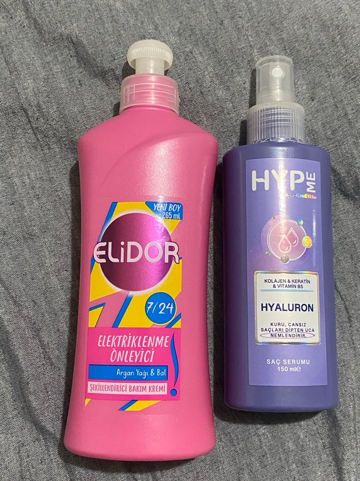 Elidor Elektriklenme Önleyici Saç Kremi ve Hyaluron Saç Serumu - Görsel 3