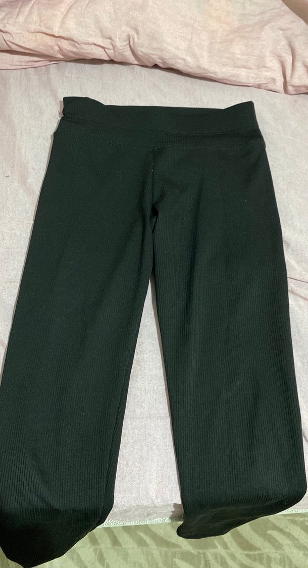 Siyah fitilli tayt - Görsel 2