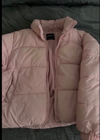 Bershka pembe mont - Görsel 3