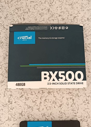 Crucial 480 FB SSD harddisk
