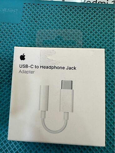 ORİJİNAL APPLE USB-C TO AUX ADAPTÖR