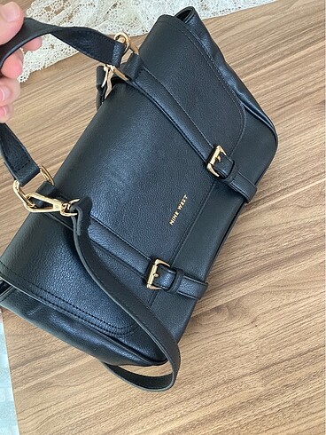 Nine west siyah çanta