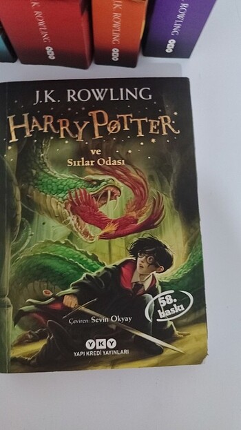  Beden Renk Acil satılık Harry Potter 7 kitap dobby ayraç hediyeli