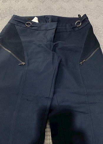 Diğer Kadın Lacivert Denim Pantolon Fermuarlı