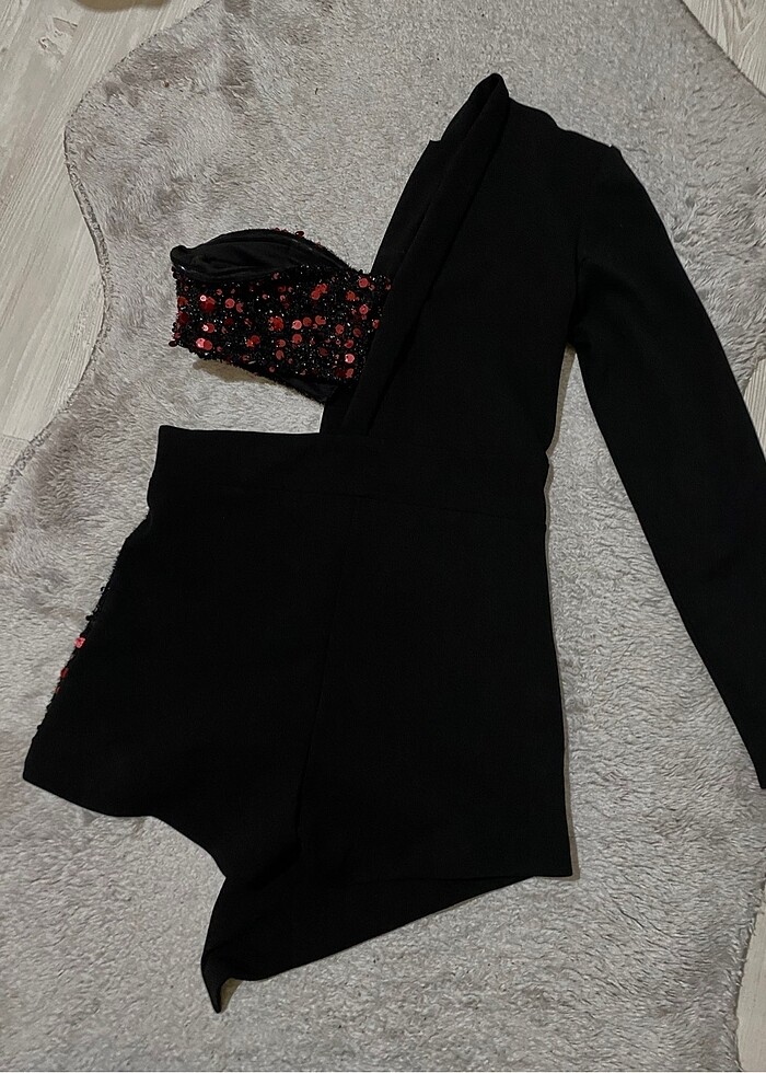 Parti elbisesi (şortlu) - Görsel 3